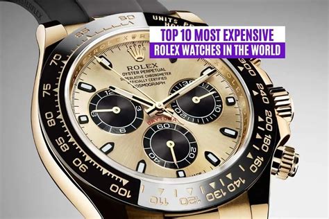 expensive watches for men rolex|most expensive rolex 2022.